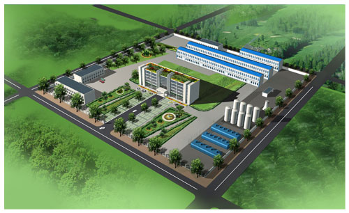 辽阳东升化工厂绿化规划设计